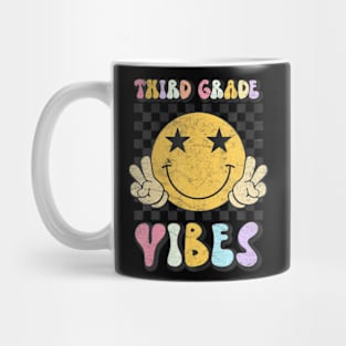 Third Grade Vibes 3Rd Grade Back To School Teacher Student Mug